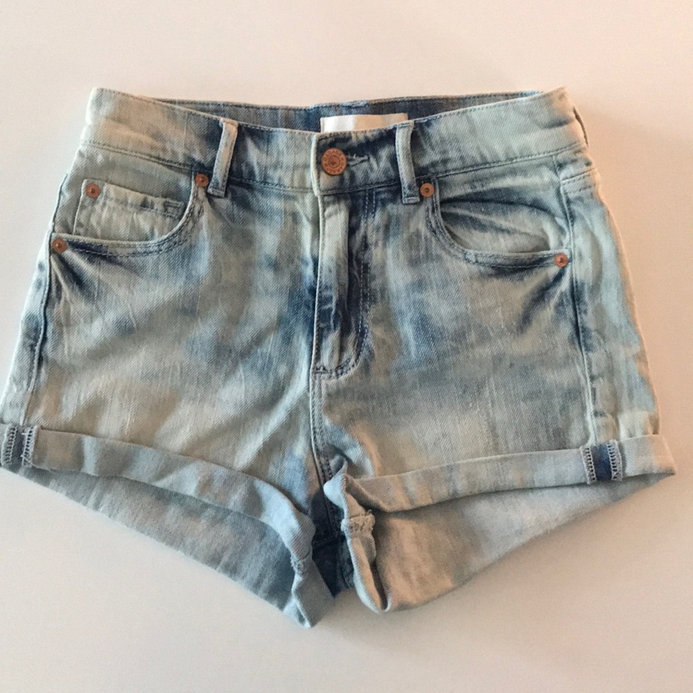 Garage jean shorts